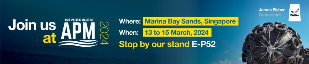 Asia Pacific Maritime 2024 exhibition web banner graphic