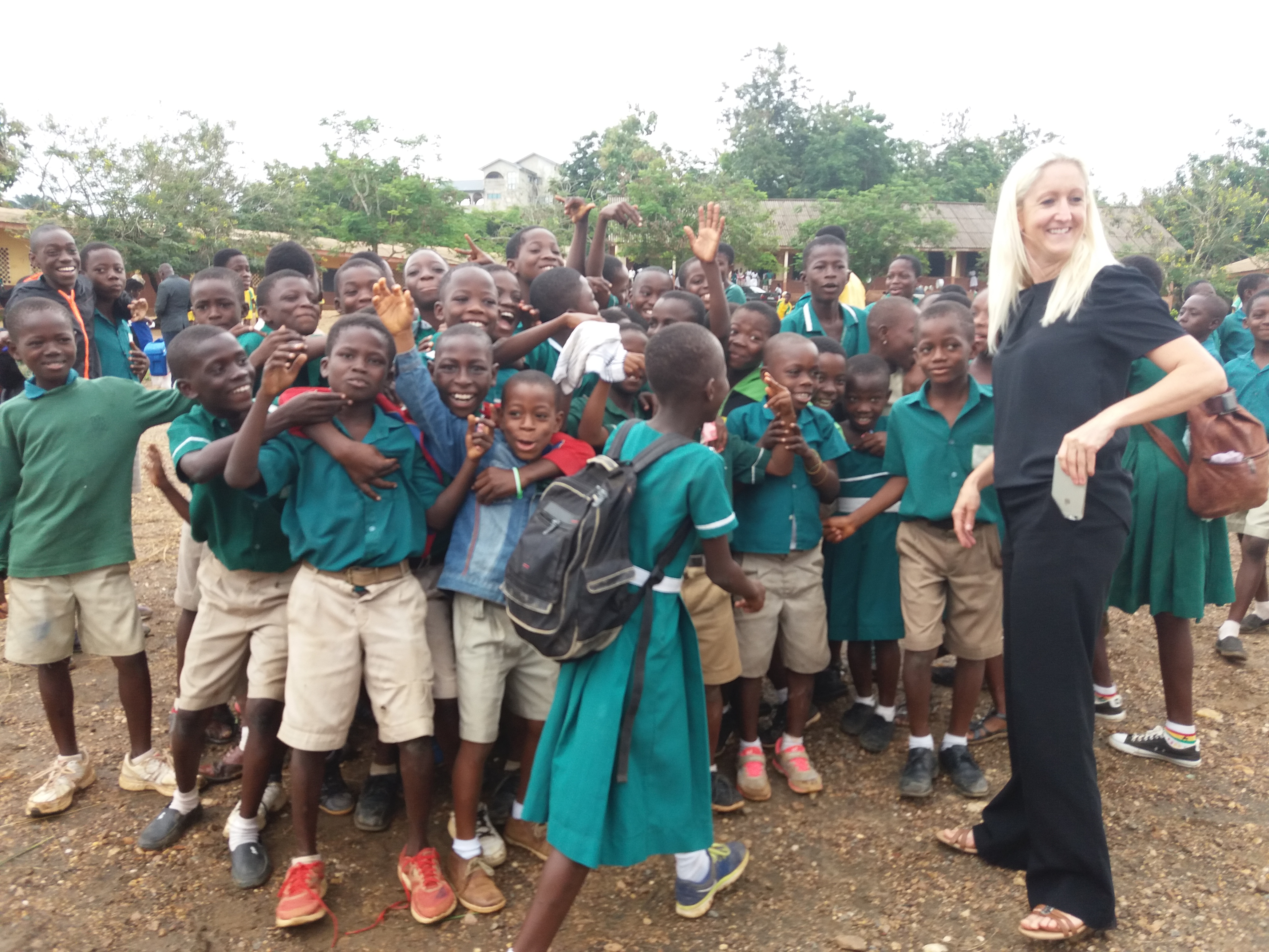 Fendercare Marine trip to Ghana to provide fresh drinking water for communities through the successful installation of boreholes.