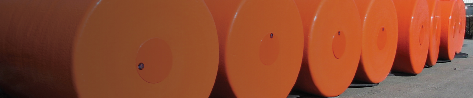 Fendercare designs and supplies elastomer mooring buoys for the French Navy