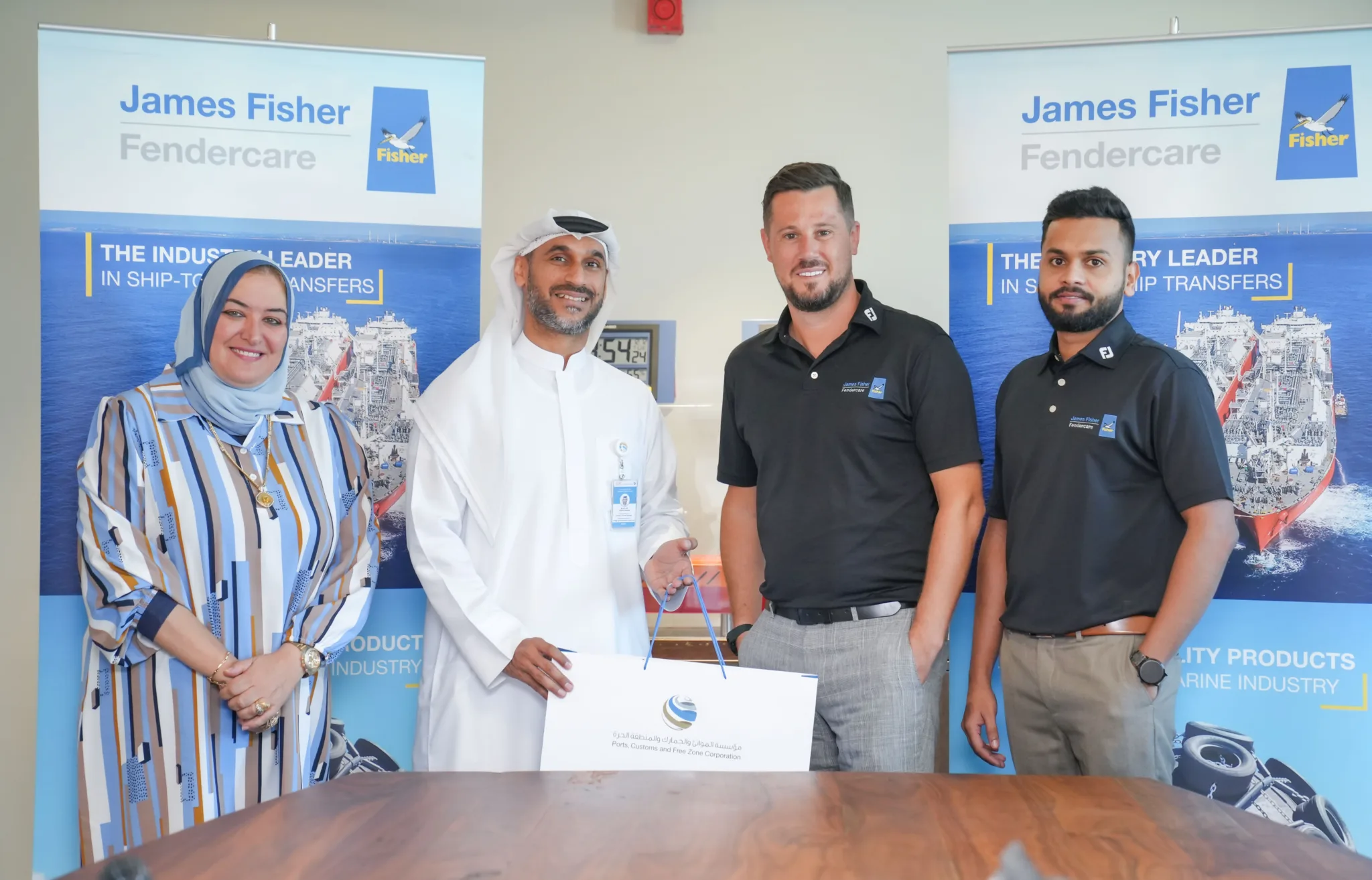 Steve Brown receiving award in Dubai