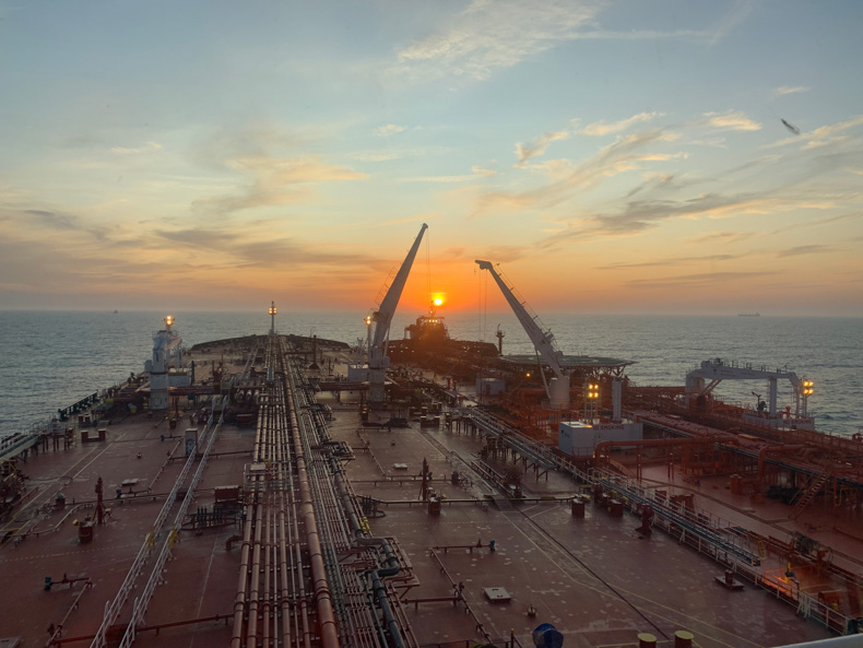 STS at Santos, Brazil